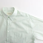 ORGANIC PERU PIMA COTTON LOAN COMFORT FIT SHIRT #GREEN [A24A-18SH02C]
