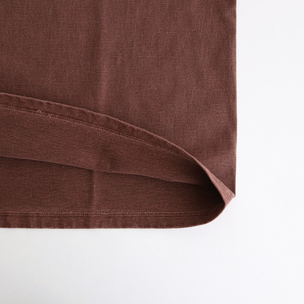 LONG SLEEVE TUBE TEE #BARK [241OJ-CT10]