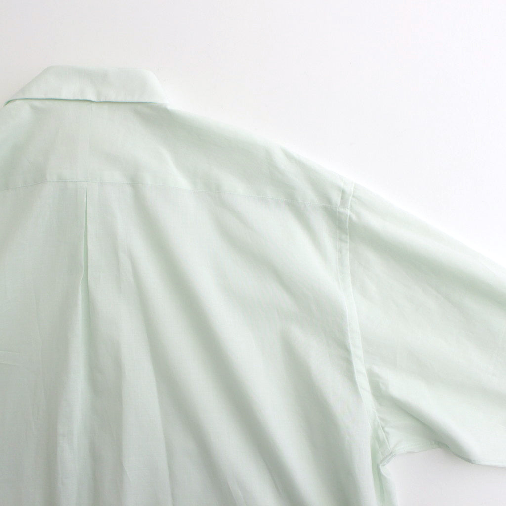 ORGANIC PERU PIMA COTTON LOAN COMFORT FIT SHIRT #GREEN [A24A-18SH02C]