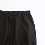 KNEE TUCK PANTS #DARK BROWN [M24A-08PT02C]