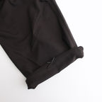 KNEE TUCK PANTS #DARK BROWN [M24A-08PT02C]