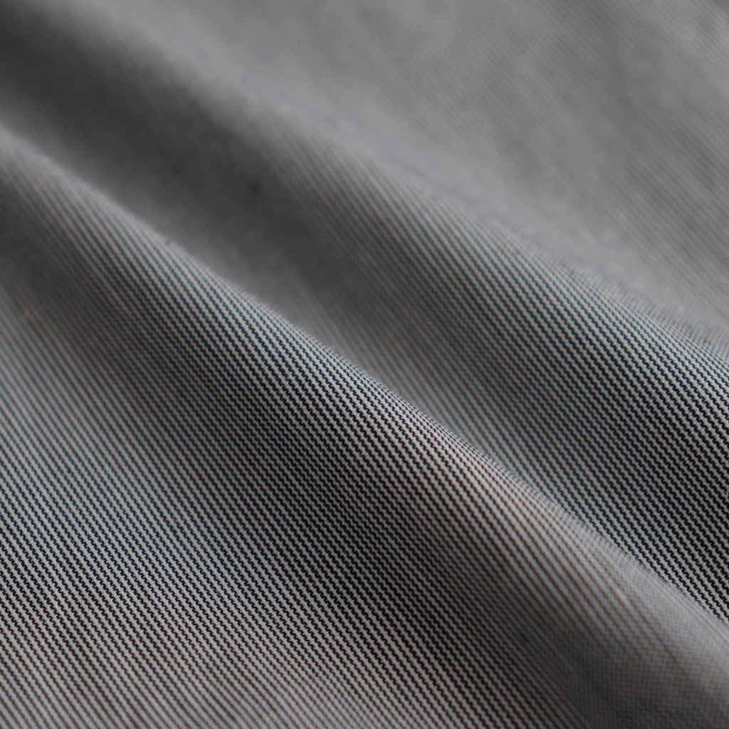 SHORT SLEEVE OPEN COLLAR SHIRT #BLACK STRIPE [SH-WLRS-005]