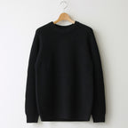 SIGNATURE CREW NECK #BLACK [BN-23FM-030]