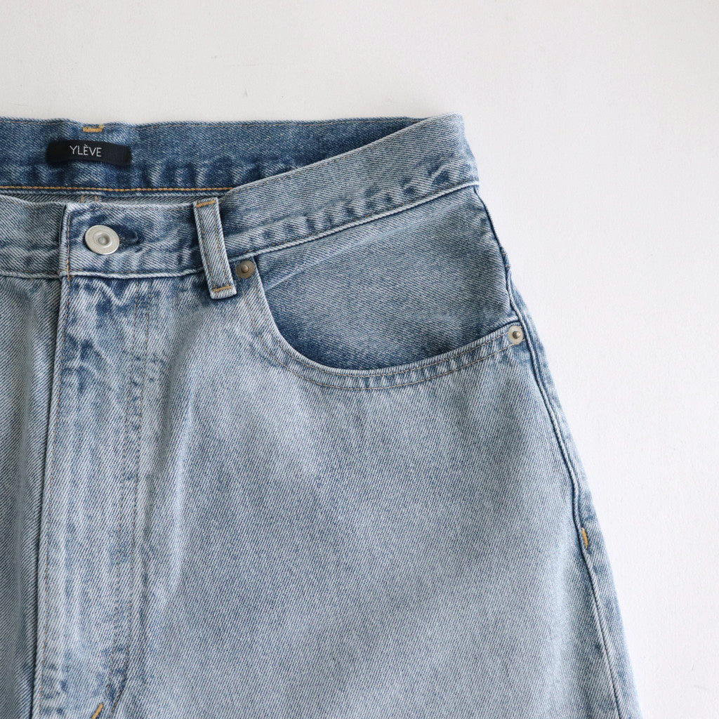 13.5oz DENIM BAGGY FADE #ICE INDIGO [17041 40545]
