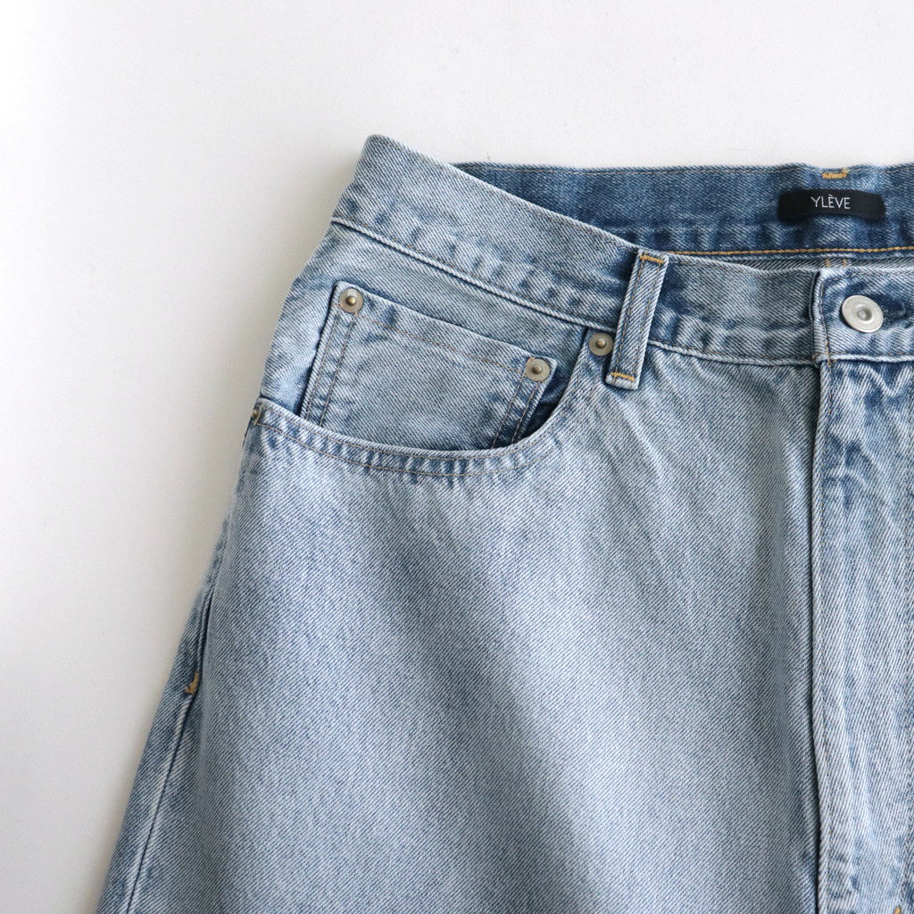 13.5oz DENIM BAGGY FADE #ICE INDIGO [17041 40545]