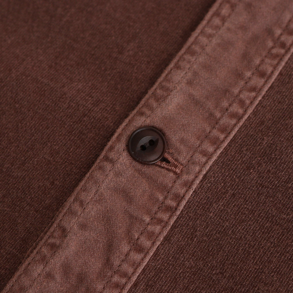 OPEN FRONT TUBE CARDY #BARK [241OJ-CT09]