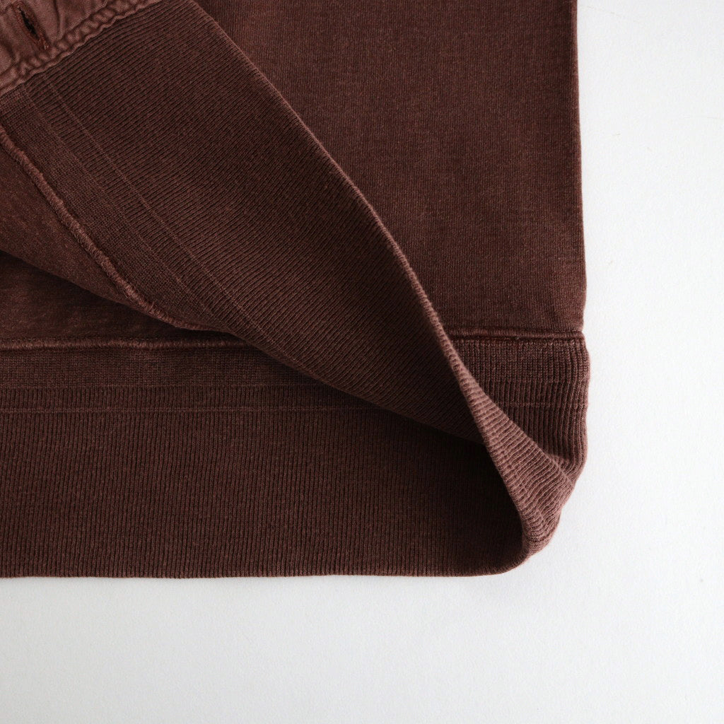 OPEN FRONT TUBE CARDY #BARK [241OJ-CT09]