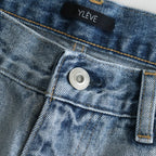 13.5oz DENIM BAGGY FADE #ICE INDIGO [17041 40545]