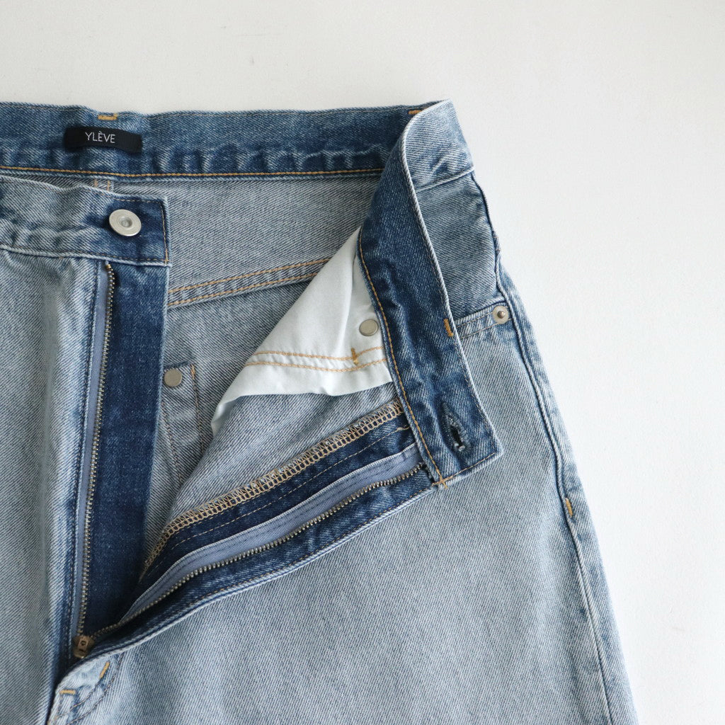 13.5oz DENIM BAGGY FADE #ICE INDIGO [17041 40545]