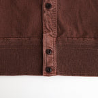 OPEN FRONT TUBE CARDY #BARK [241OJ-CT09]