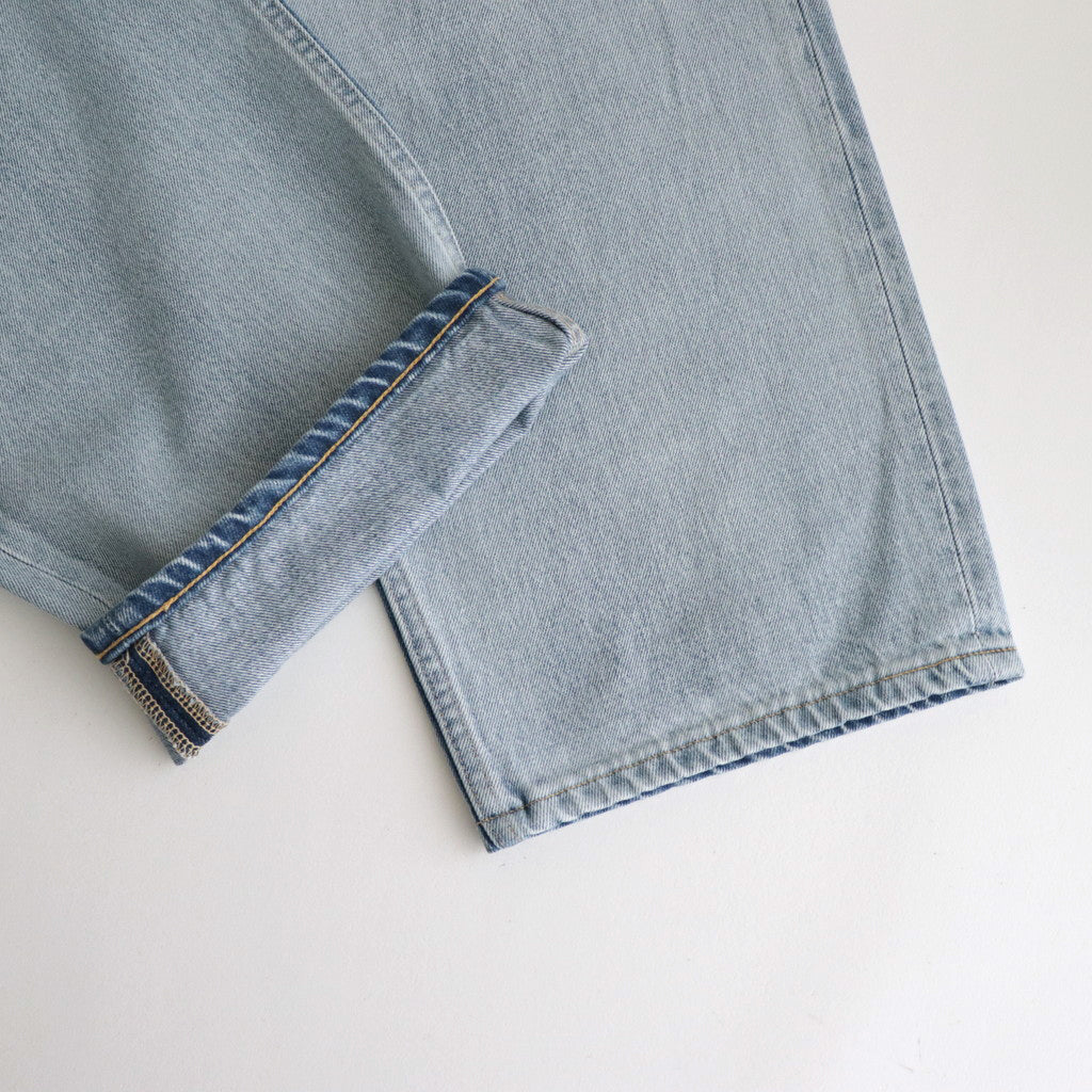 13.5oz DENIM BAGGY FADE #ICE INDIGO [16841 40545]