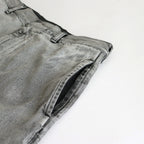 13.5oz DENIM TROUSERS FADE #ICE BLACK [17032 40554]