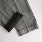 13.5oz DENIM TROUSERS FADE #ICE BLACK [17032 40554]