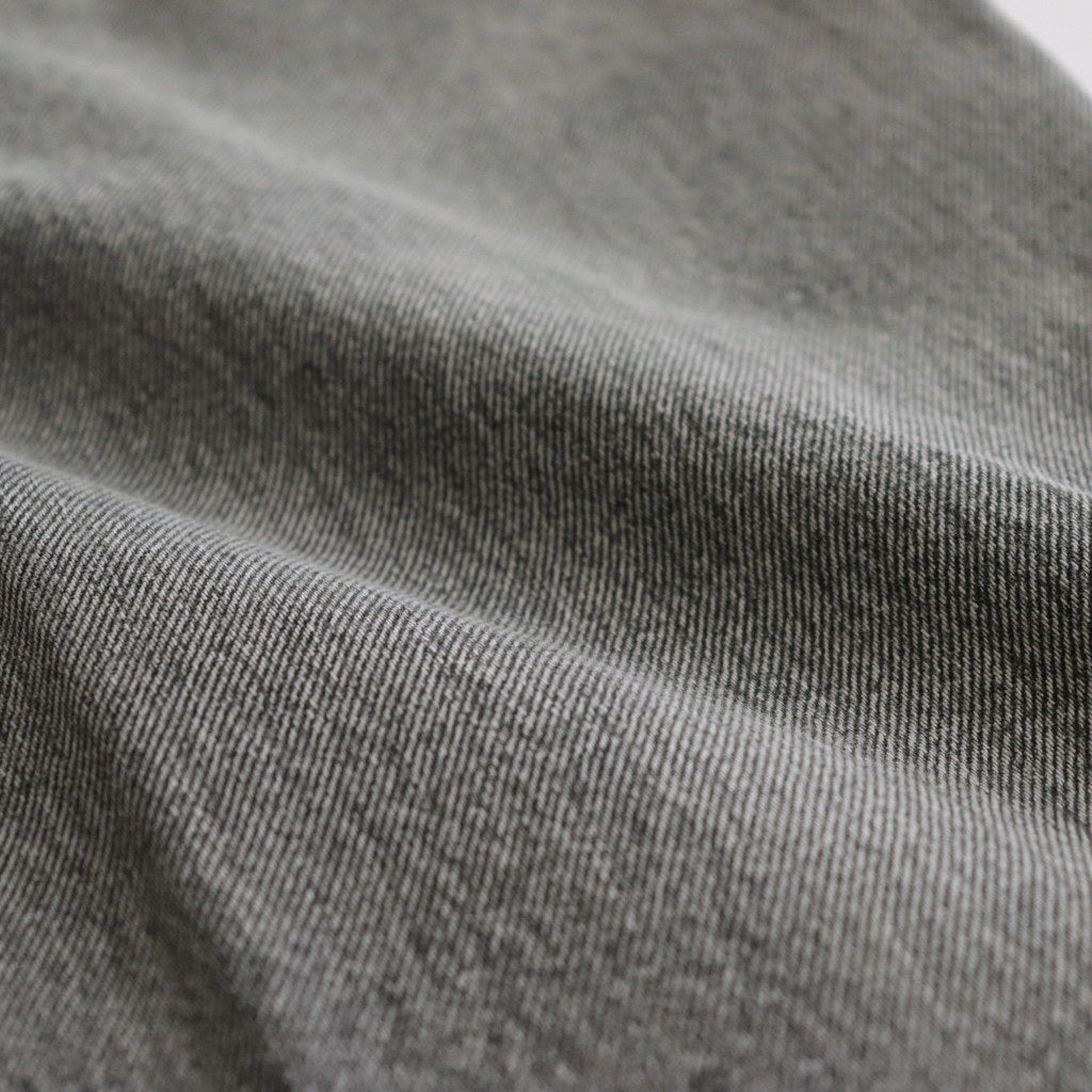 13.5oz DENIM TROUSERS FADE #ICE BLACK [17032 40554]