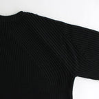 SIGNATURE CREW NECK #BLACK [BN-23FM-030]