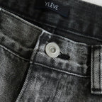 13.5oz DENIM BAGGY FADE #ICE BLACK [16841 40545]