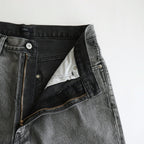 13.5oz DENIM BAGGY FADE #ICE BLACK [17041 40545]