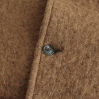 Wool Shaggy Cruiser Jacket #CamelBrown [BHS23F016]