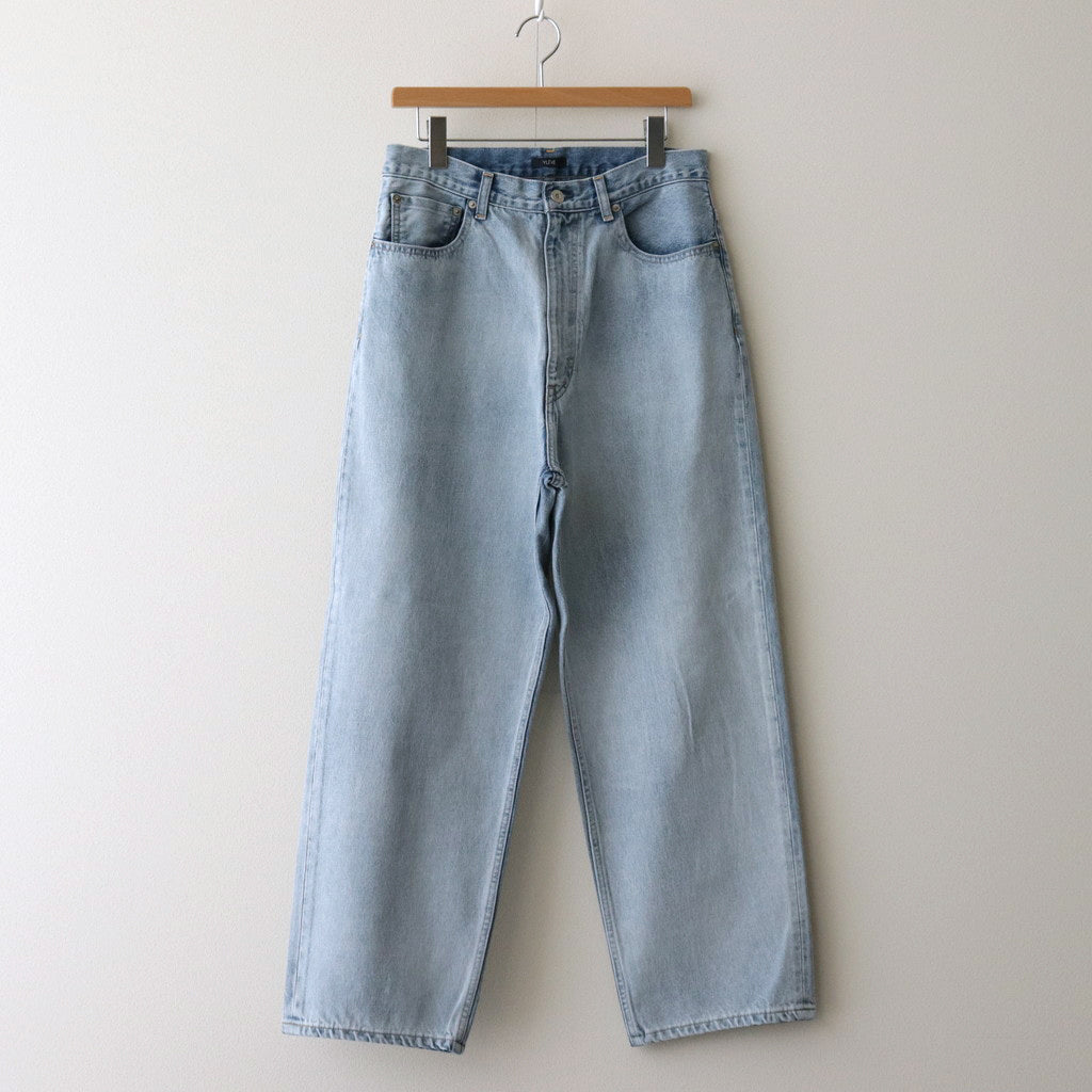 13.5oz DENIM BAGGY FADE #ICE INDIGO [17041 40545]