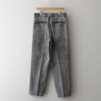 13.5oz DENIM TROUSERS FADE #ICE BLACK [17032 40554]