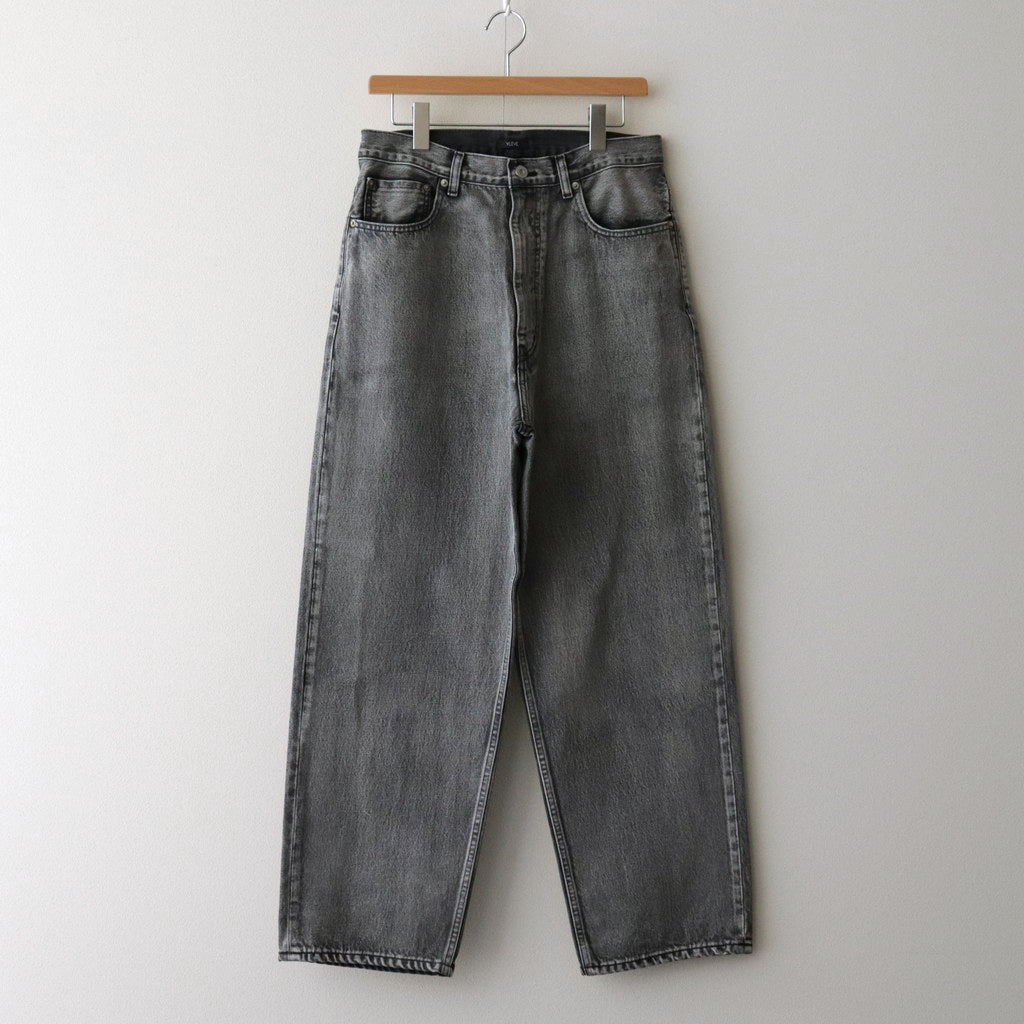 13.5oz DENIM BAGGY FADE #ICE BLACK [17041 40545]