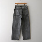 13.5oz DENIM BAGGY FADE #ICE BLACK [17041 40545]
