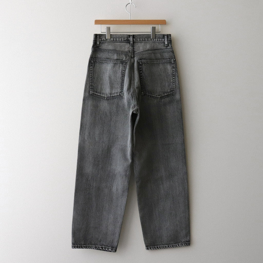 13.5oz DENIM BAGGY FADE #ICE BLACK [17041 40545]