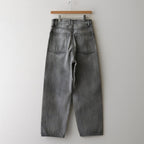 13.5oz DENIM BAGGY FADE #ICE BLACK [16841 40545]