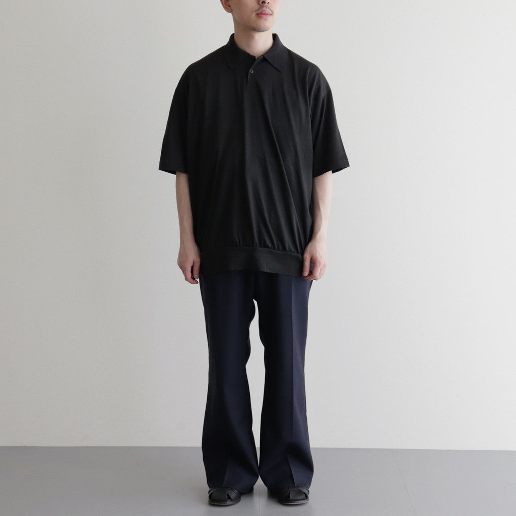 1B POLO #CHARCOAL [M24A-16CS03B]