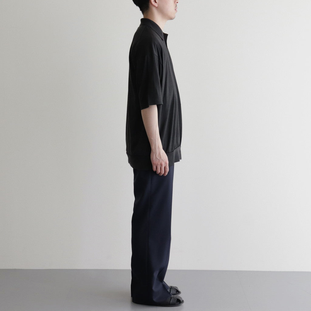 1B POLO #CHARCOAL [M24A-16CS03B]