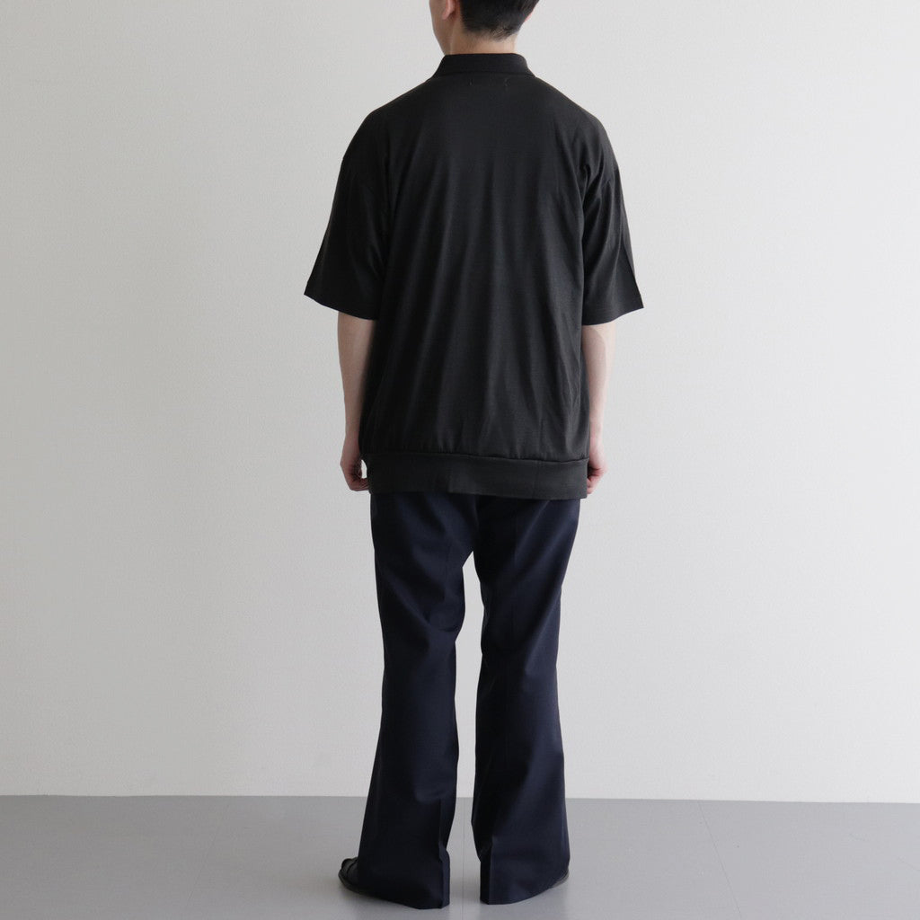 1B POLO #CHARCOAL [M24A-16CS03B]