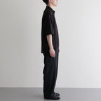 1B POLO #BLACK×BROWN [M24A-16CS03B]