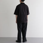 1B POLO #BLACK×BROWN [M24A-16CS03B]
