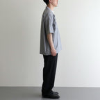 SHORT SLEEVE OPEN COLLAR SHIRT #BLACK STRIPE [SH-WLRS-005]