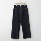 KIMONO DENIM / WIDE STRAIGHT DENIM #INDIGO [A24A-02PT01C]
