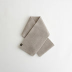 SOLID WOOL MUFFLER #BEIGE [BN-23FI-009]