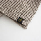 SOLID WOOL MUFFLER #BEIGE [BN-23FI-009]