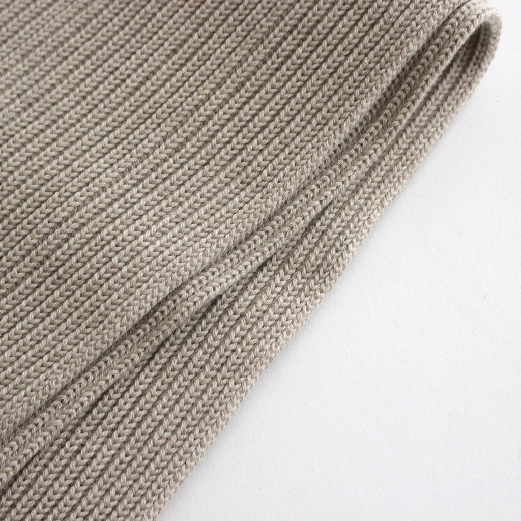SOLID WOOL MUFFLER #BEIGE [BN-23FI-009]