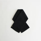 SOLID WOOL MUFFLER #BLACK [BN-23FI-009]