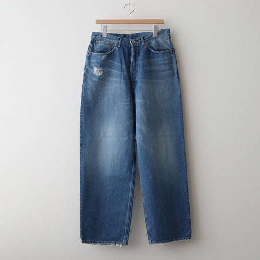 LOOSE STRAIGHT FIT JEANS #BLEACHED [M24B-10PT02C]