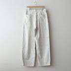 LOOSE STRAIGHT FIT JEANS #OFF WHITE [M24B-10PT12C]