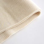 SOLID WOOL MUFFLER #IVORY [BN-23FI-009]