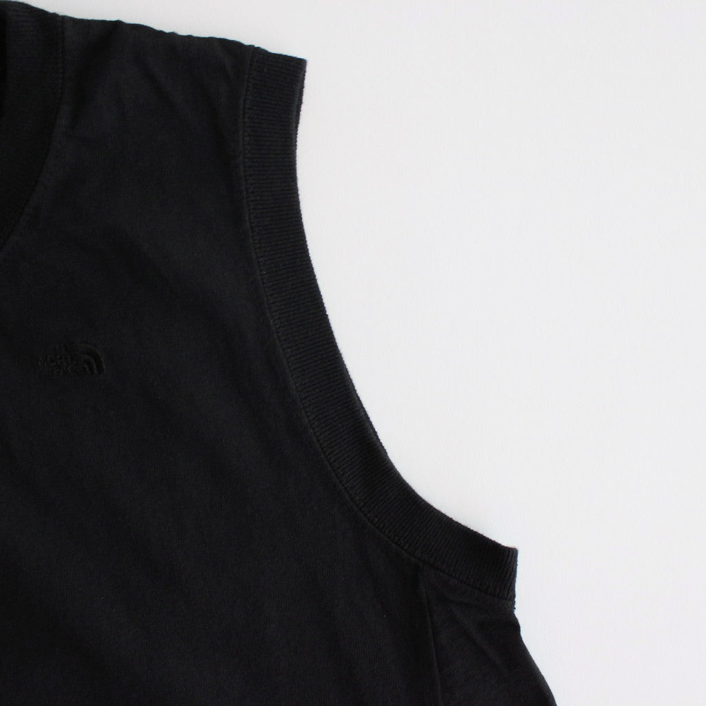 5.5oz Sleeveless Flared Dress #Black [NTW3427N]