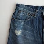 LOOSE STRAIGHT FIT JEANS #BLEACHED [M24B-10PT02C]