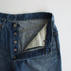 LOOSE STRAIGHT FIT JEANS #BLEACHED [M24B-10PT02C]