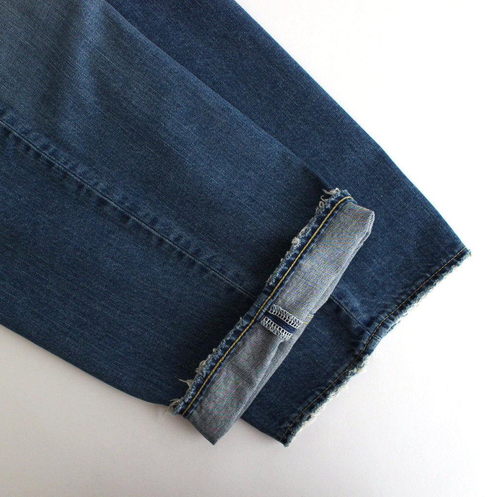 LOOSE STRAIGHT FIT JEANS #BLEACHED [M24B-10PT02C]