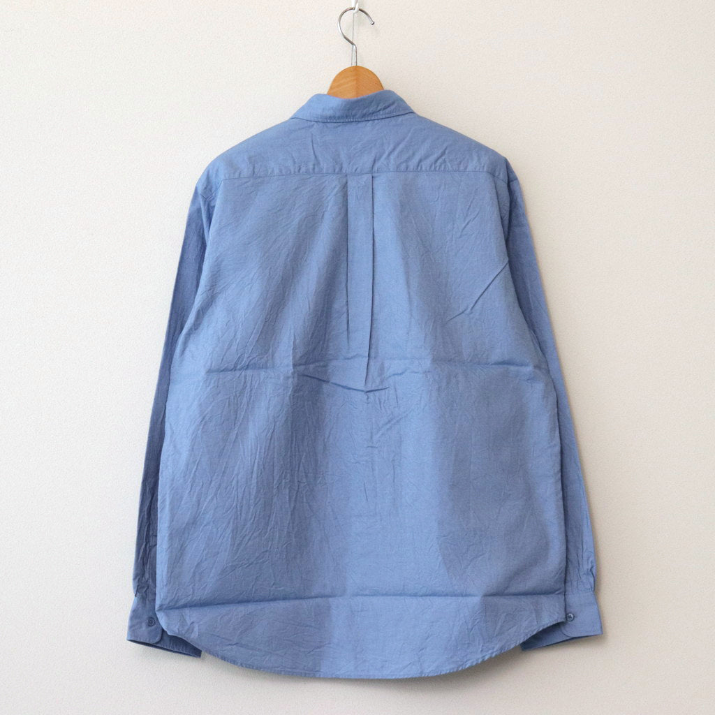 BUTTON DOWN SHIRT #BLUE [SH-BRKS-003]