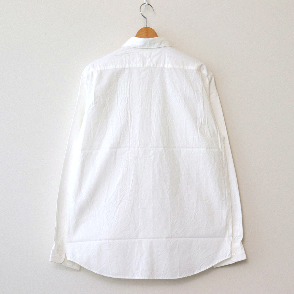 REGULAR COLLAR SHIRT #WHITE [SH-GMBT-003]