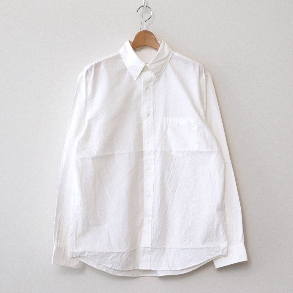 BUTTON DOWN SHIRT #WHITE [SH-BRKS-003]