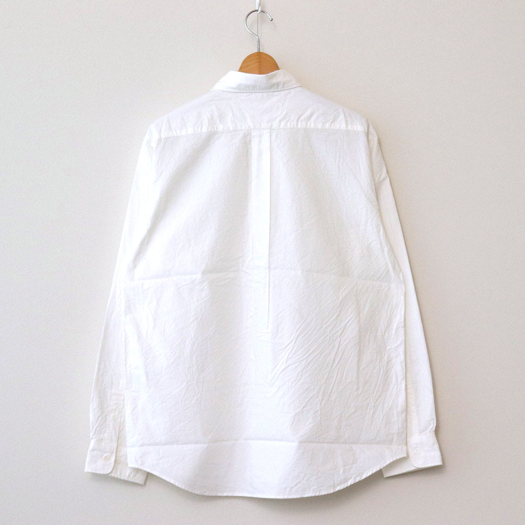 BUTTON DOWN SHIRT #WHITE [SH-BRKS-003]